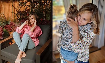 Agnieszka Kaczorowska w dopasowanych spodniach i z odkrytymi plecami na premierze spektaklu: "Wow! Dopiero teraz widać Twoją figurę, cudo" - piszą fani