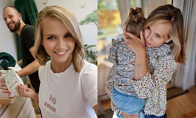 Agnieszka Kaczorowska pokazała jak przenosi córkę: "Jak worek z zakupami, to jest straszne, no tragedia" - grzmią fani