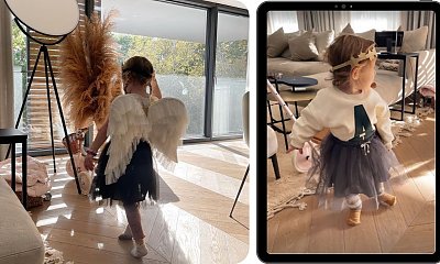 Anna Lewandowska pokazała strój na Halloween Klary i Laury! Podoba Wam się pomysł?
