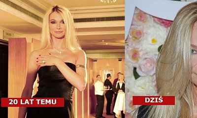 Ewa Pacuła w skórzanej mini i z burzą blond włosów! Nie do wiary! Ma 49 lat, a wygląda na 30! Jak ona to robi?