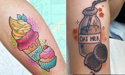Food tattoo - coś dla miłośników jedzenia i tatuaży! Koniecznie zobacz te smaczne tatuaże!