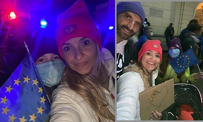 Joanna Koroniewska dodała zdjęcie z demonstracji. W komentarzach rozpętała się burza...