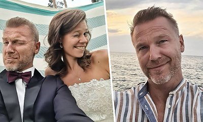 Krystian Wieczorek na romantycznym zdjęciu z żoną! Gwiazdor "M jak miłość" wspomina bajeczne wakacje!