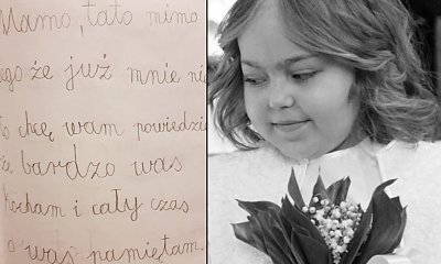 Rozdzierający serce list pożegnalny 8-letniej Małgosi... "Nie płaczcie za mną tylko cieszcie się życiem"