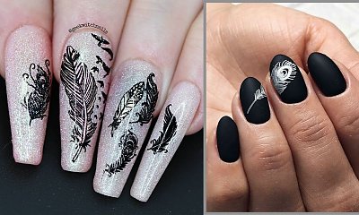 Feather manicure, czyli piórko na paznokciach. Jakie, jak zrobić?