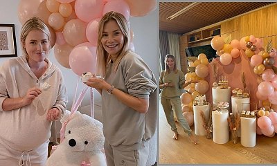 Baby shower Olgi Frycz. Na imprezie pojawiły się same gwiazdy, a tort WOW!