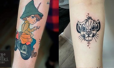 Bajkowe tatuaże! Zainspiruj się naszą kolorową galerią zdjęciową!