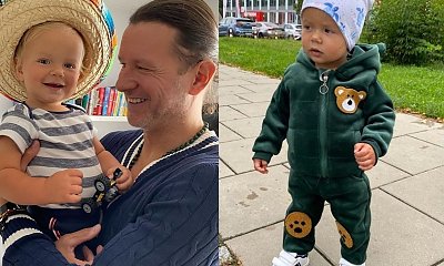 Radosław Majdan zabrał Henia do fryzjera. Efekt pierwszej wizyty zrobił na fanach wrażenie: "Ale super fryzurka. Mały przystojniak" - piszą
