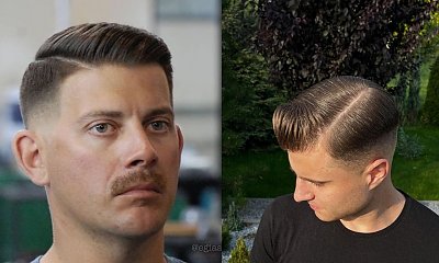 Side Part - męska fryzura dla wielbicieli przedziałków!