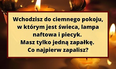 Logiczna zagadka, która sprawdzi Twoją inteligencję! Tylko 1 na 10 osób potrafi ją rozwiązać!