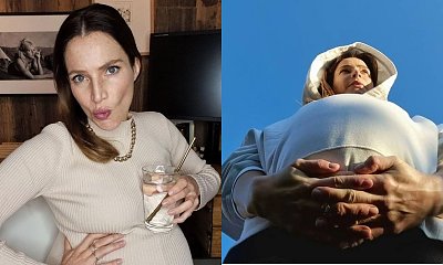 Anna Dereszowska urodziła trzecie dziecko! Wszyscy patrzą na jego gest rączką!