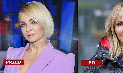 Anna Wyszkoni z "nową twarzą" i w nowej fryzurze z grzywką. "Kto ją tak oszpecił?" - pytają fani