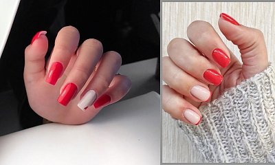 Czerwone paznokcie kwadratowe - oto zbiór najpiękniejszych stylizacji!