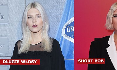 Daria Zawiałow w platynowym blond short bobie reprezentuje Polskę na MTV EMA 2021! Dobrze jej w tej fryzurze?