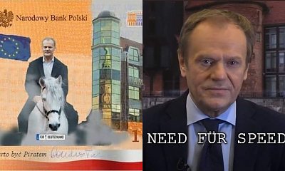 Donald Tusk przekroczył dozwoloną prędkość i stracił prawo jazdy. Sieć zalały MEMY