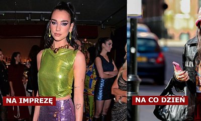 Dua Lipa podbija listy przebojów hitem z Eltonem Johnem "Cold heart". Jak wygląda na co dzień?