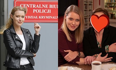 "Gliniarze": Ewelina Ruckgaber pokazała mamę! Zagrała z nią w serialu! Podobna do słynnej córki?
