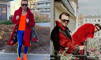 Gabriel Seweryn znów zaskakuje stylówką. Ostatnio został ostro skrytykowany, więc teraz wyłączył komentarze