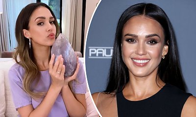 Jessica Alba oczarowała wieczorową kreacją! Czarna suknia do ziemi podkreśliła jej zgrabną figurę. WOW!