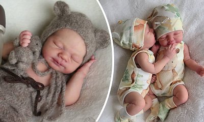 Te laleczki wyglądają jak prawdziwe niemowlęta! Są tak realistyczne, że łatwo się pomylić!