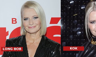 Małgorzata Kożuchowska w nowej fryzurze! Jak jej lepiej - w long bobie czy w luźno upiętym koku?