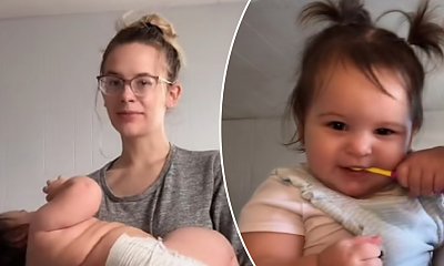Młoda mama pokazała 14-miesięczną córkę. Internauci są zaszokowani wyglądem dziewczynki!