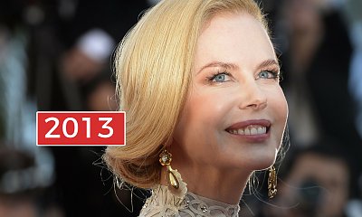 Porcelanowa Nicole Kidman i jej zanikająca mimika na ściance. Przypomina jeszcze siebie?