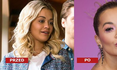 Rita Ora z "50 twarzy Greya" zaskoczyła kreacją! Ale internauci patrzą na jej rzęsy! "Straszne!"