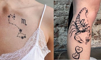 Tatuaż a znak zodiaku - idealne zdobienia dla zodiakalnego Skorpiona!