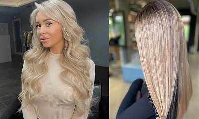 Beżowy blond powraca tej zimy! Zobacz, jak się prezentuje!