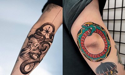 #elbowtattoo - zobacz jak prezentują się tatuaże, zlokalizowane na łokciu!