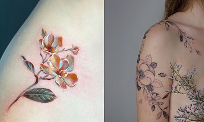 Flower power tattoo! Poznaj moc kwiatów!