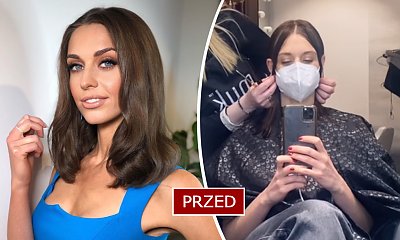 Julia Kamińska już tak nie wygląda! Gwiazda "BrzydUli" obcięła grzywkę curtain bangs. Korzystna zmiana?