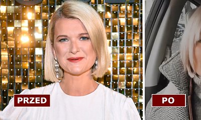 Justyna Szyc-Nagłowska zmieniła fryzurę! Pasuje jej short bob z grzywką? "Wow, zupełnie inna twarz" - ktoś pisze