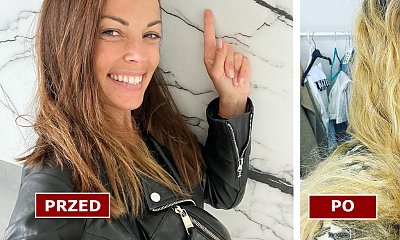 Katarzyna Glinka zaszalała z fryzurą! W długich, blond włosach aż trudno ją poznać. Co za zmiana!