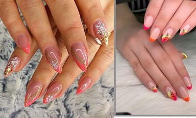 Kolorowy french manicure - zobacz najpiękniejsze stylizacje!