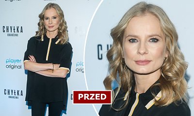 Magdalena Cielecka zaszalała z fryzurą! W ciemnych włosach trudno ją poznać! "Myślałam, że to Anna Mucha" - ktoś pisze
