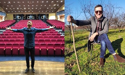 Marcin Mroczek pozuje z piękną żoną i synami: "Idealna rodzinka. A żona jak modelka. Jesteście piękni" - piszą fani