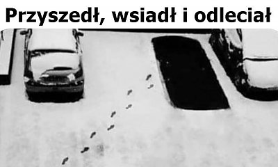 Zimowa zagadka - mem podzieliła internautów! SZOK! Jak on to zrobił?!