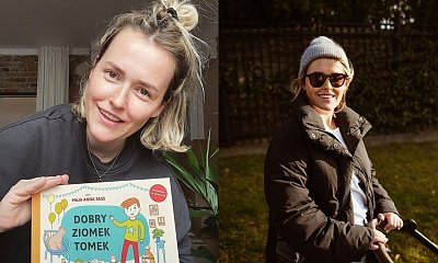 Olga Frycz pochwaliła się dziećmi: "Młodsza kruszynka ale rośnie. A dopiero się urodziła" - piszą fani
