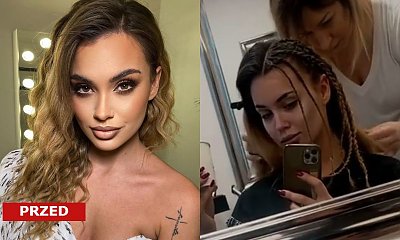 Paulina Szczuc z "Love Island" pokazała sylwestrową fryzurę! Dobrze jej we fluorescencyjnym sylwestrowym makijażu?