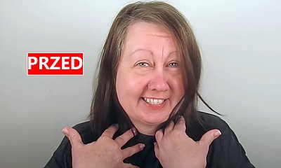 Pozbyła się zniszczonych końcówek. Odwrócony bob z grzywką i rudy kolor odjęły jej lat!