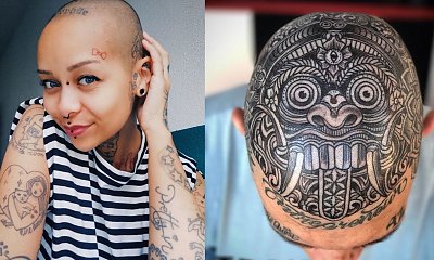 Tatuaże na głowie. Czy to dobry pomysł?
