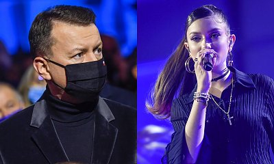 Viki Gabor na koncercie "#Murem za polskim mundurem" w TVP. Jak wyglądała w skórzanych spodniach i butach na platformie?