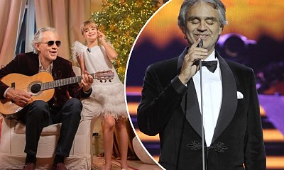 Andrea Bocelli na scenie z 9-letnią córką. Śliczna Virginia zachwyca urodą i talentem