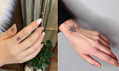 Urocze tatuaże z zimowym motywem!