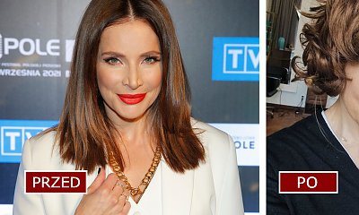 Anna Dereszowska ścięła włosy?! W short bobie i grzywce trudno ją poznać! Co za metamorfoza!