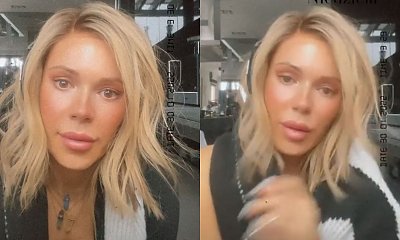 Doda w czarnym bikini, które ledwo zasłania piersi, paraduje na Instagramie! A gdy się odwróciła... OMG!