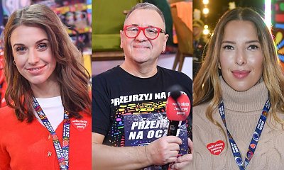 Gwiazdy na 30 finale WOŚP wspierają Jurka Owsiaka! Julia Kamińska i Ewa Chodakowska w casualowych stylizacjach, ale co założyła Miss Polski?
