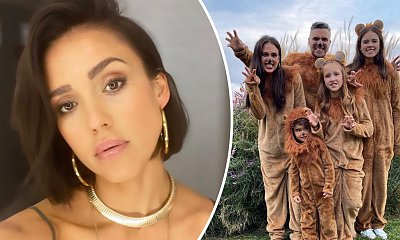 Jessica Alba pochwaliła się fryzurą synka! Sama złapała za nożyczki i ścięła mu włosy. Ale z niego elegancik!